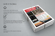 Newspaper Editorial Template, a Magazine Template by Oshin Design (Thumbnail 7 of 7)