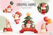 Christmas gnome clipart, an Illustration by Chonnieartwork (Thumbnail 4 of 8)