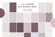Tender Paper Backgrounds Set, a Background Graphic by Animoon (Thumbnail 5 of 18)