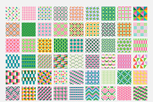 Simple Geometric Seamless Patterns