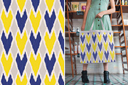 Colorful Ikat Seamless Pattern, a Pattern Graphic by PPEthnicDecorPattern (Thumbnail 4 of 8)