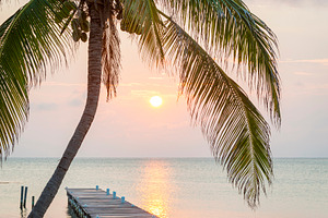 Tropical Sunrise Jetty, a Photo by THP Creative