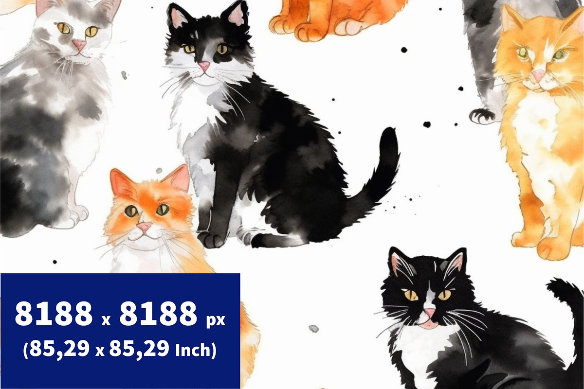 Pet Patterns 20 pcs. Cat, Dog, Bird, a Pattern Graphic by Patternization (Photo 2 of 3)