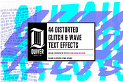44 Distorted Glitch & Wave Effects, an Action Add-On by Quiver Supply Co. (Thumbnail 1 of 9)