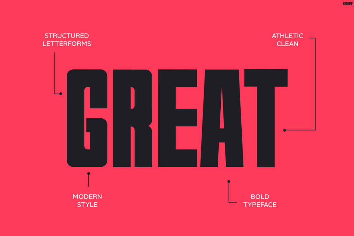 KICKOFF, a Sans Serif Font by Pinisi ART (Photo 3 of 10)