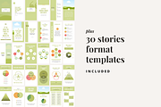 Instagram Charts, Graphs & Quotes, a Social Media Template by Brand Spanking You (Thumbnail 4 of 6)