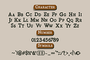 Chicaria - Vintage Display Font, a Slab Serif Font by Pandeka Studio (Thumbnail 9 of 9)