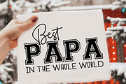 Best Papa In The Whole World T shirt, a Graphic by crative8112 (Thumbnail 3 of 3)