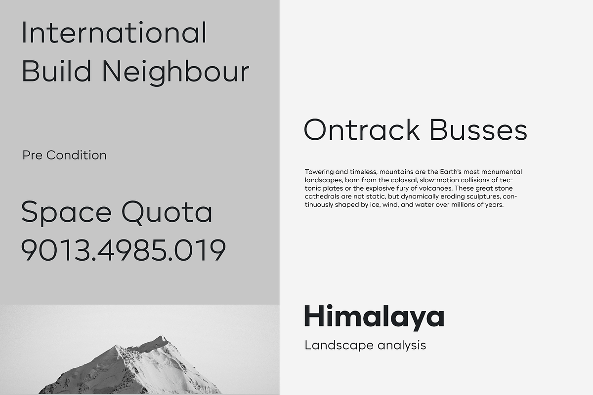 Geova: 16 Geometric Sans Fonts, a Sans Serif Font by Eko Bimantara (Photo 5 of 11)