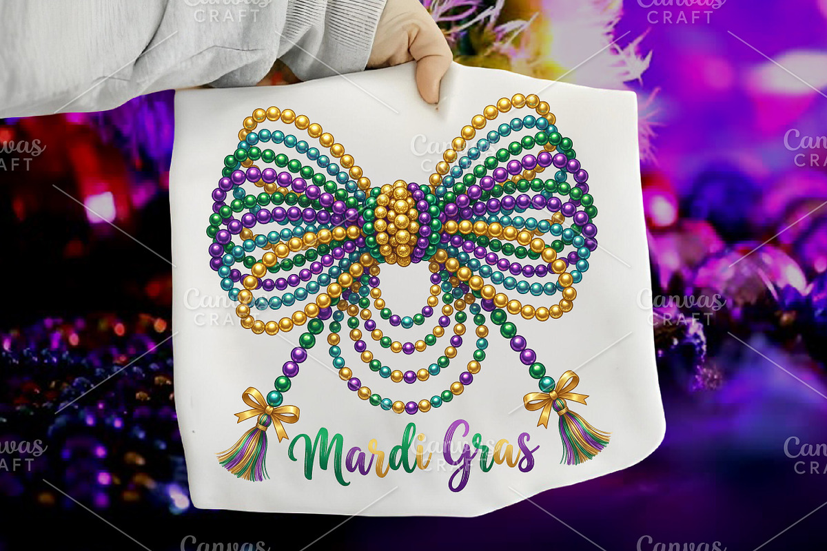 Whimsical Crafts for Mardi Gras PNG, an Illustration by Canvas Craft (Photo 1 of 6)