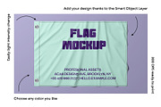 Signage Mockups vol.4 - Flag Mockups, an Advertising Mockup by MockupForest (Thumbnail 3 of 10)