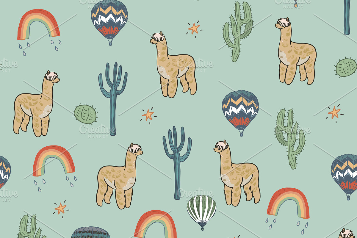 Animals World Map, an Animal Illustration by GooseFrol (Photo 22 of 28)