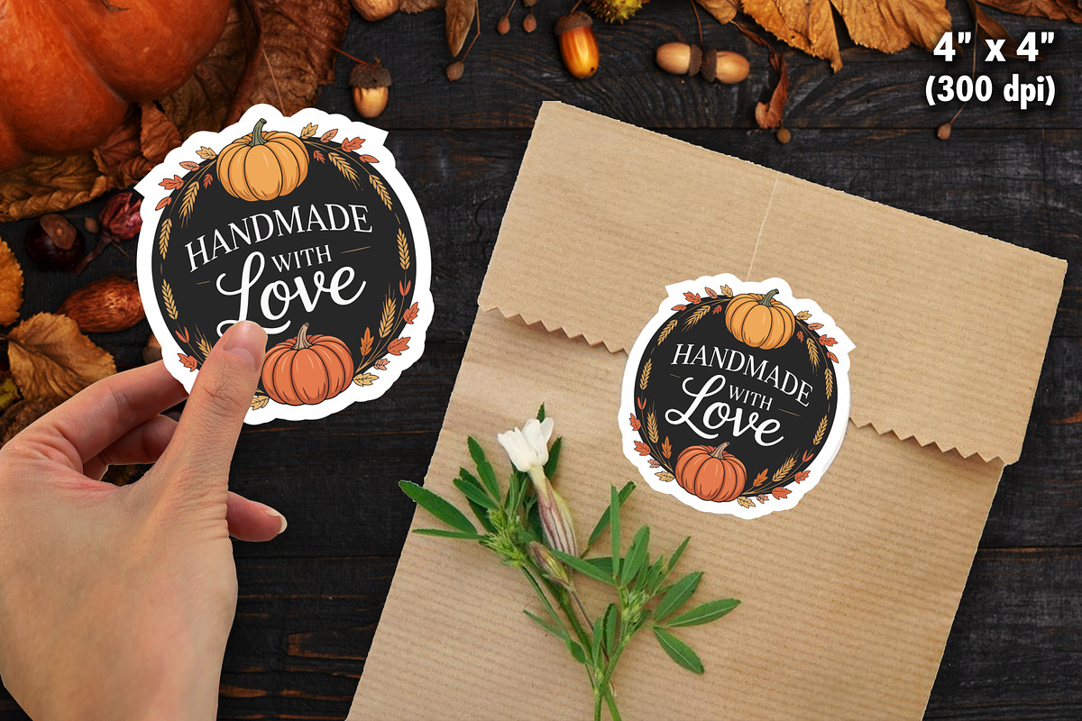 Fall Autumn Thank You Sticker Bundle, an Illustration by Actual Pixel (Photo 13 of 22)