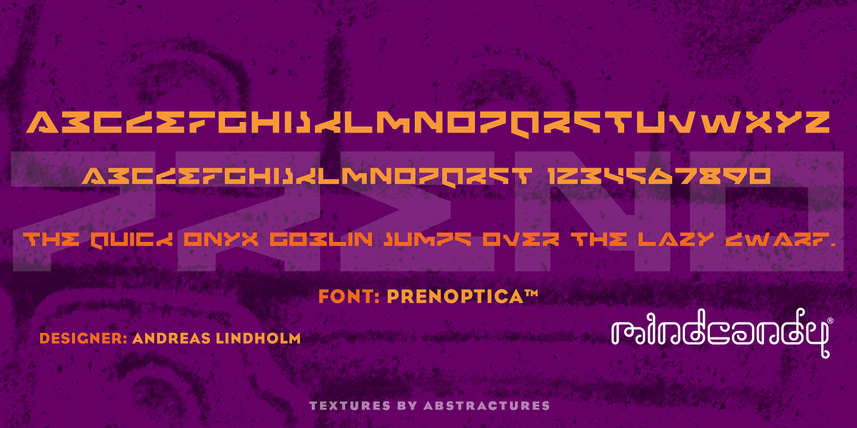Prenoptica™, a Font by MINDCANDY