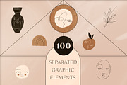 Terracotta — abstract art collection, a Decorative Illustration by adwintash (Thumbnail 5 of 15)