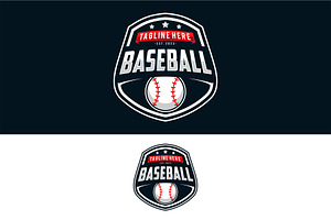 Baseball Template Logo Design