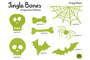 Creepy Xmas Stamp Brushes Procreate, a Brush Add-On by INKY STAMP BRUSHES (Thumbnail 3 of 10)