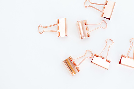 Office black & rose gold stock photo featuring styled stock, styled stock