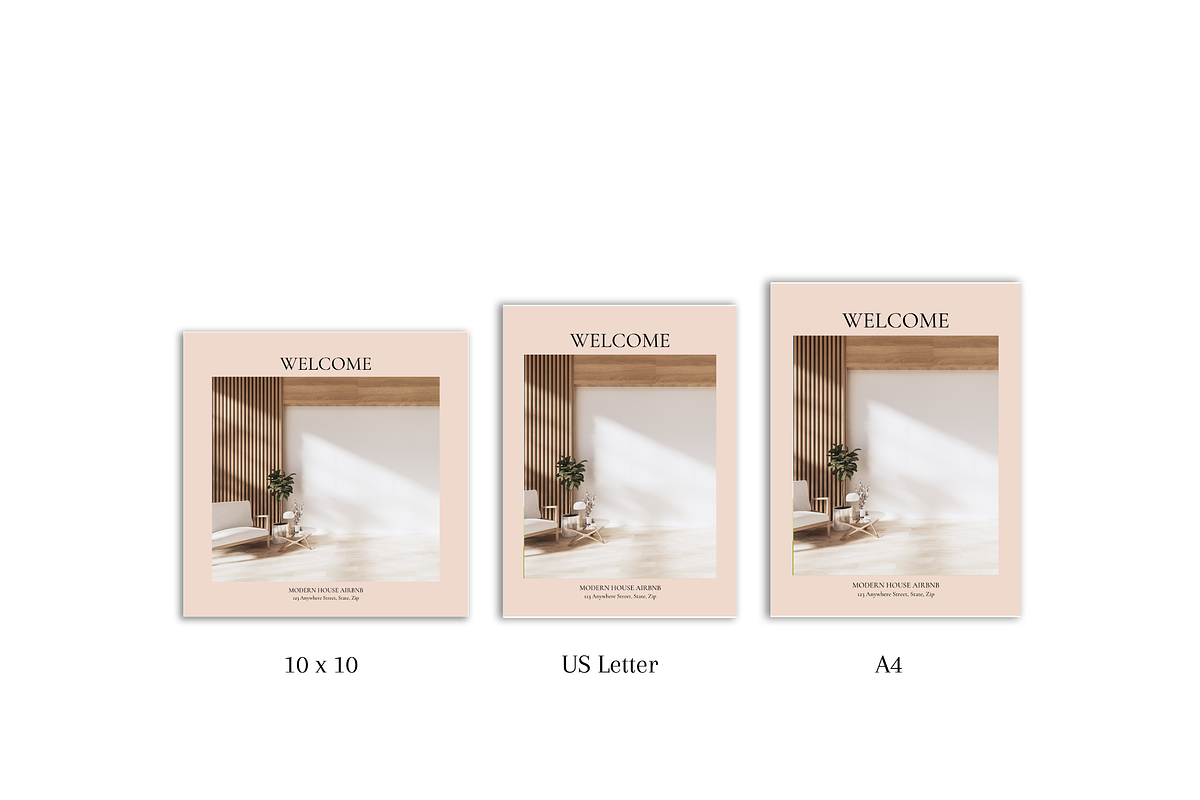 Airbnb Welcome Book Template, a Magazine Template by Templits (Photo 7 of 9)