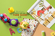 Farm Animals Watercolor Set, an Animal Illustration by Kim Thoa Designs (Thumbnail 6 of 6)