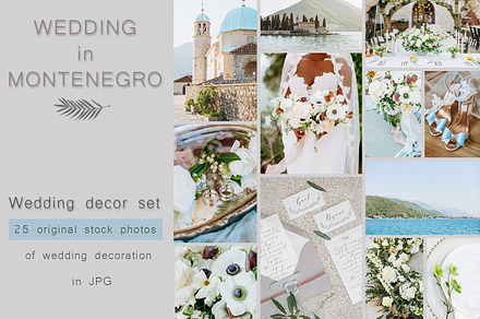 Wedding in Montenegro photo bundle