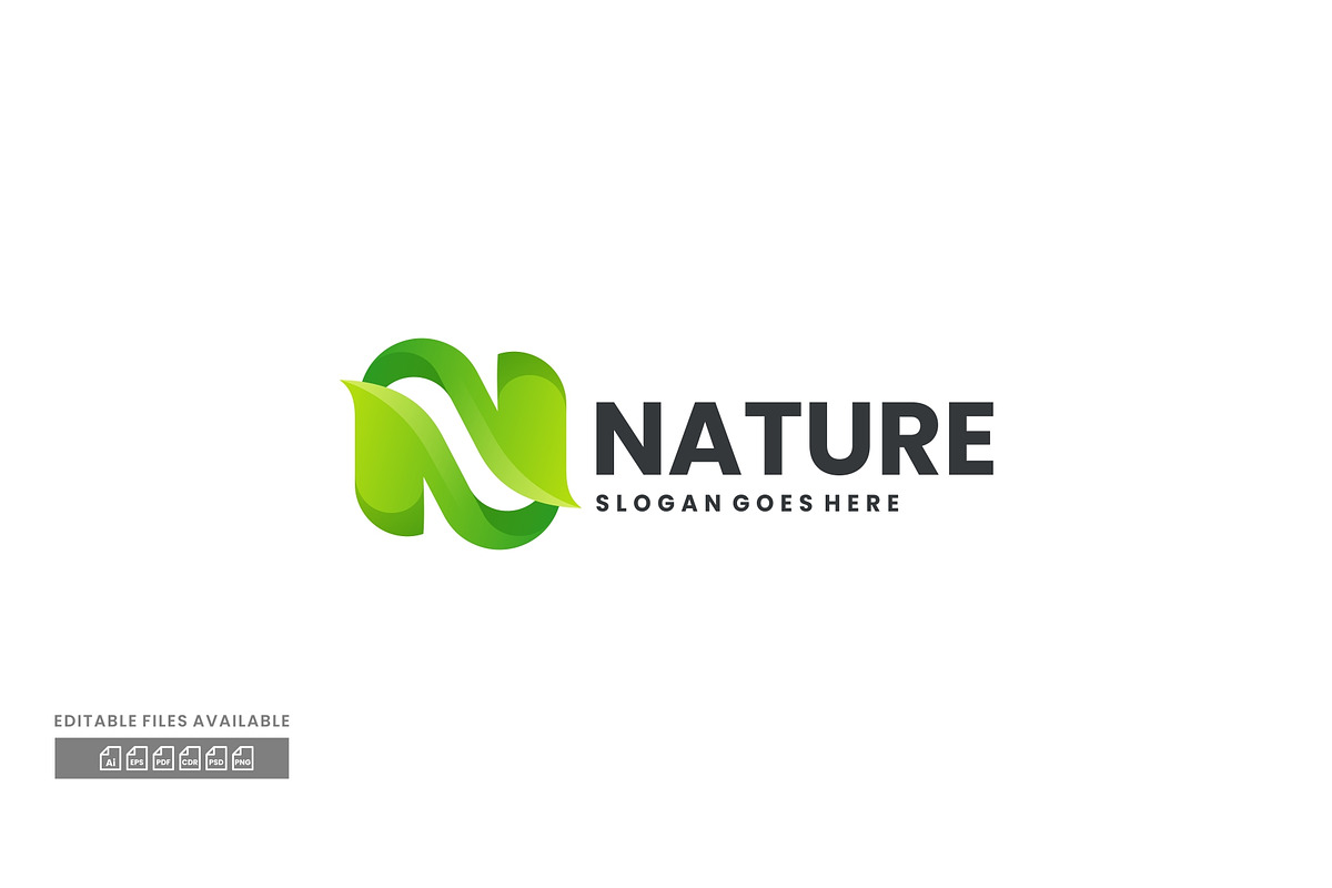 Nature Gradient Colorful Logo, a Branding & Logo Template by ivan_artnivora