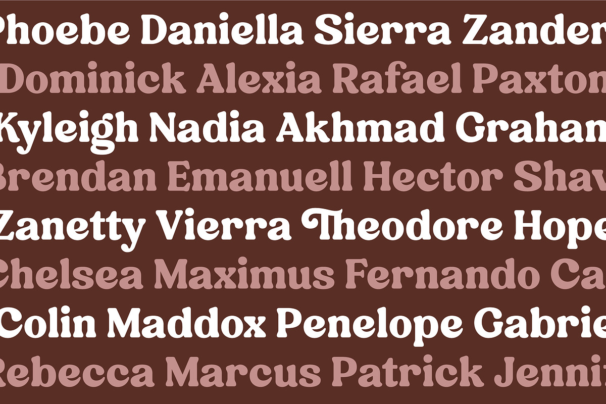 Bremlin - Bold Retro Font - UPDATE!, a Serif Font by Grezline Studio (Photo 9 of 18)