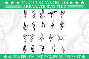Lighting Stick SVG, Lighting SVG, an Object Graphic by VectorWorlds
