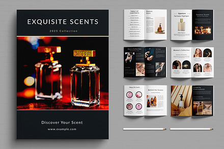 Perfume Catalog Template