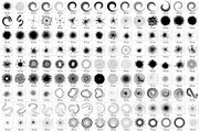 600 Round Design Elements Bundle, an Object Illustration by Kseniya-Omega (Thumbnail 19 of 21)