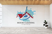 Cleaning Service Logo Collection, a Branding & Logo Template by YUDesignStore (Thumbnail 7 of 12)