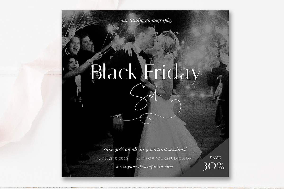 Black Friday Sale Template, a Social Media Template by By Stephanie Design (Photo 2 of 2)