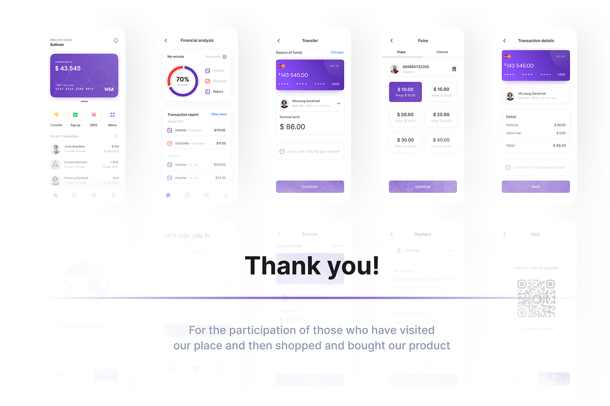 Fimo - Banking Ui Kit Mobile, an UI Kit Template by Korsa Agency (Photo 6 of 6)