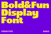 Kaella - Bold Display Font, a Sans Serif Font by Pekotype (Thumbnail 2 of 16)