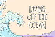 Little Summer Cute Font, a Serif Font by YandiDesigns (Thumbnail 4 of 4)