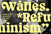 Replay - Sixties Rounded Serif, a Serif Font by Dharmas Foundry (Thumbnail 2 of 15)