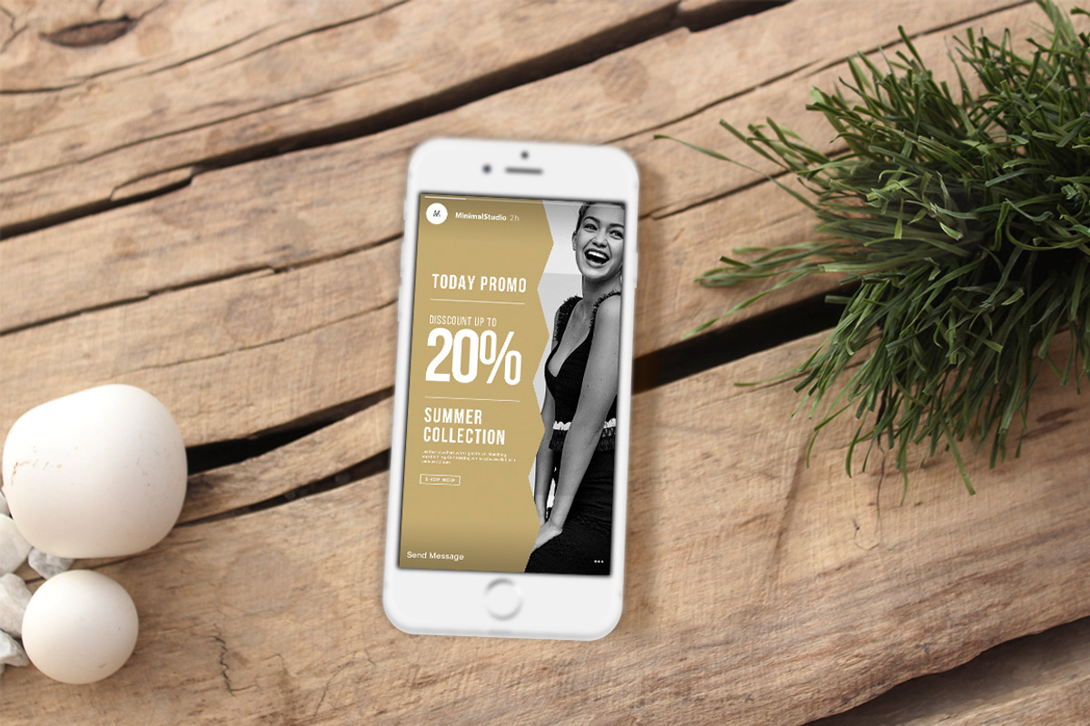 Fashion Instagram Stories V4, a Social Media Template by MinimalStudioCo (Photo 2 of 5)