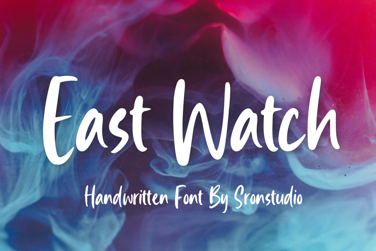 East Watch - Handwritten Font