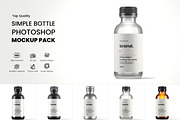 Boston Bottle Mockup Pack, a Packaging Mockup by Designer Dude (Thumbnail 1 of 6)
