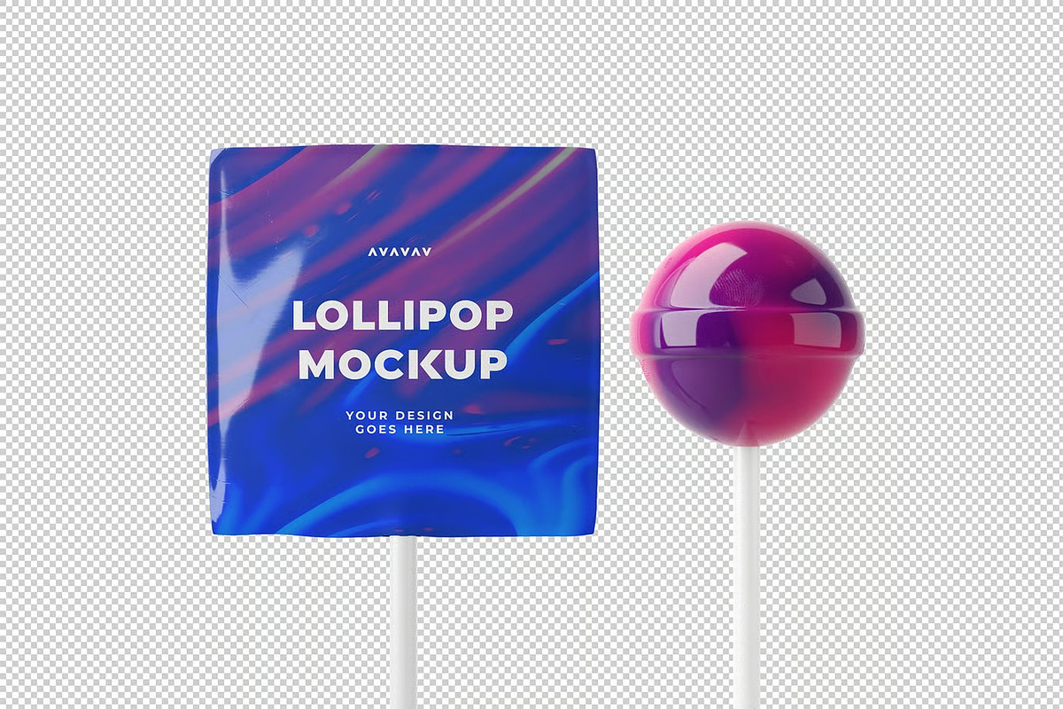 Lollipop Mockup, a Product Mockup by zpackcreative (Photo 2 of 4)