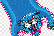 Wild Cats Rugs. Vector Illustration., an Animal Illustration by Moloko88 (Thumbnail 3 of 3)