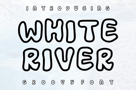 White River, a Handwritten Font by Infinity art Studio