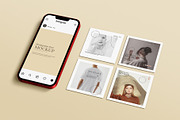 Instagram Post Mockup, a Print Template by Tahtagraphic (Thumbnail 3 of 11)