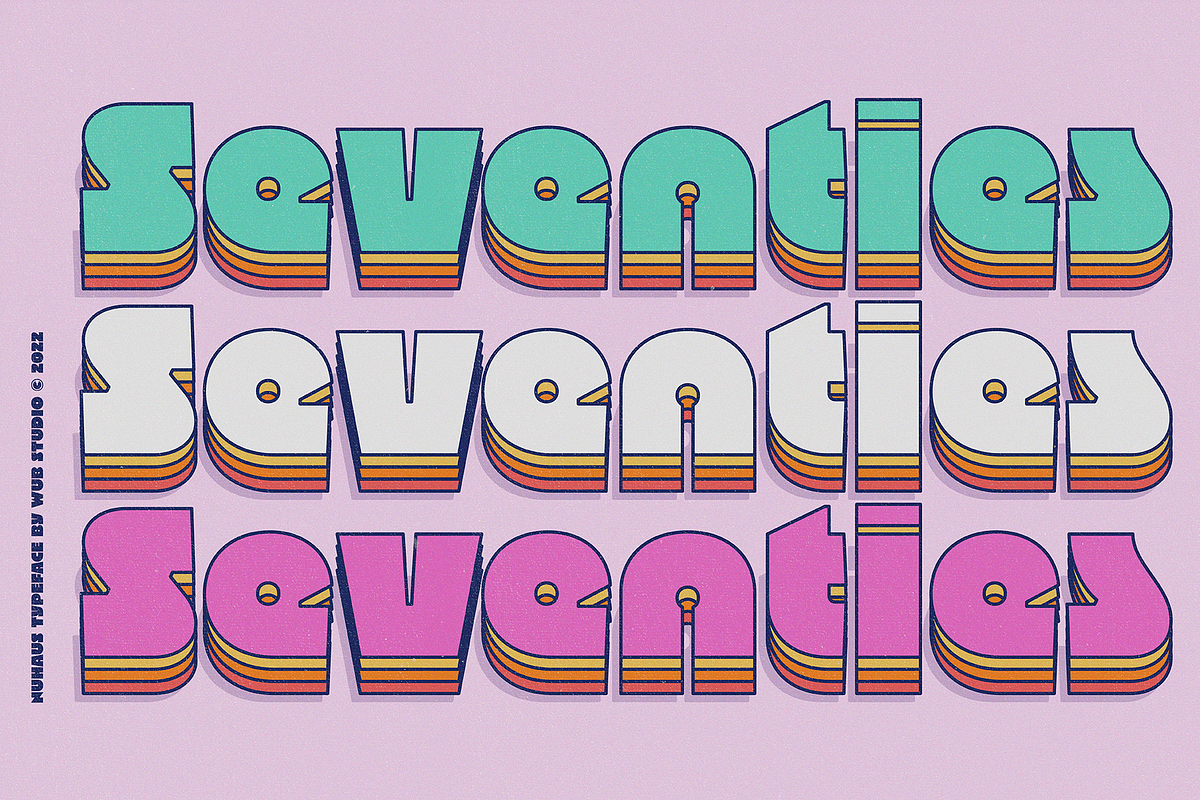 Nuhaus Typeface - Intro Sale 50% Off, a Sans Serif Font by wubstudio (Photo 4 of 15)
