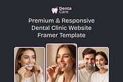 DentaCare - Dental Framer Website, an UI Kit Template by UI/UX Ocean (Thumbnail 4 of 4)