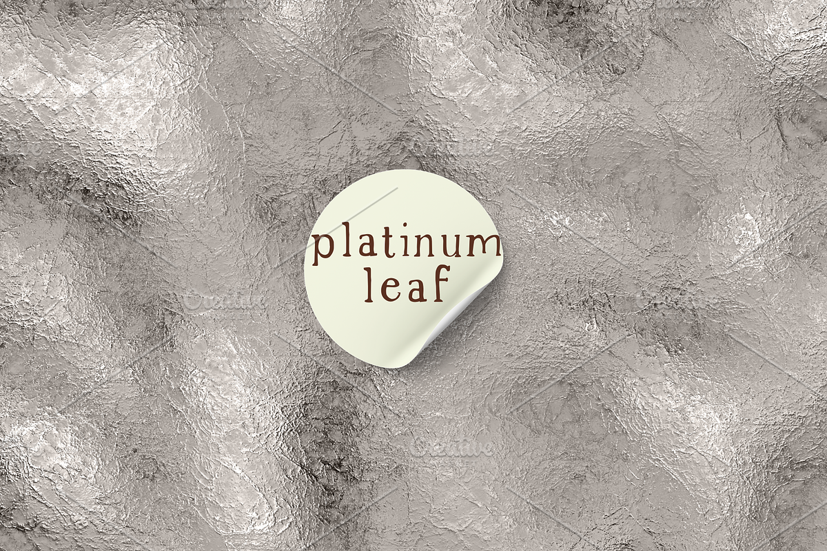 Platinum & Silver Foil Texture, a Texture Graphic by Debby Blooms (Photo 6 of 11)