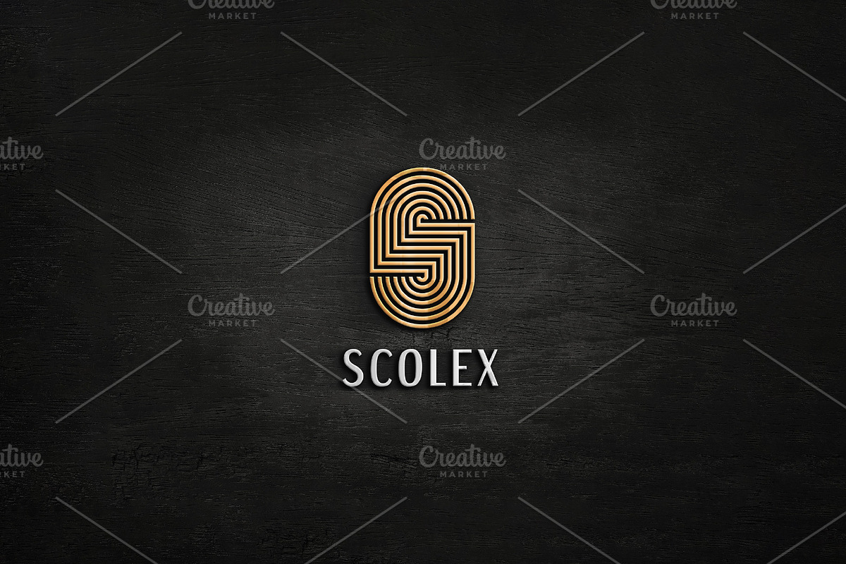 Letter s line art monogram flat logo, a Branding & Logo Template by Amadul11 (Photo 5 of 6)