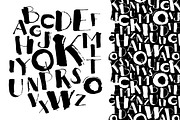Brush Grungy Grotesque Font+pattern, a Pattern Graphic by VasilkovS (Thumbnail 1 of 5)