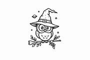 Halloween Illustration Coloring bund, an Illustration by Artivon (Thumbnail 17 of 26)
