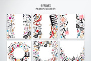 Big set of female accessories, an Object Illustration by Lina's store (Thumbnail 6 of 9)